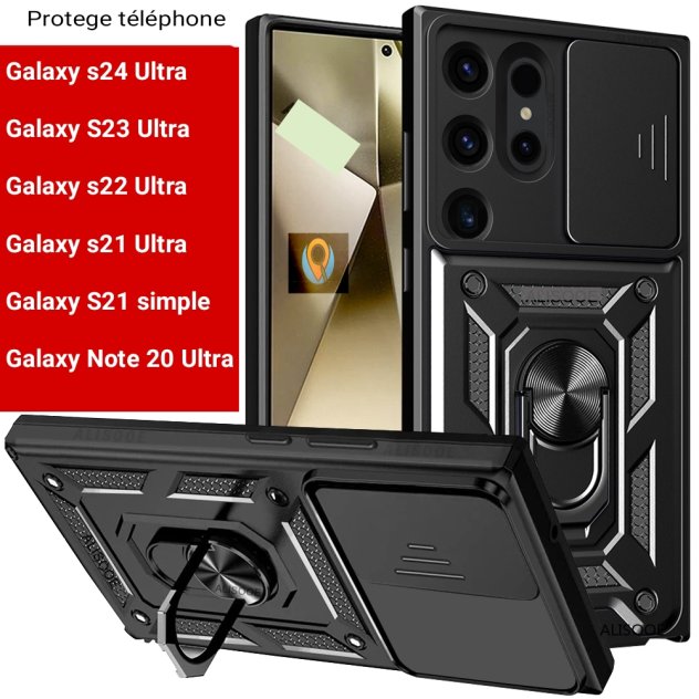 Pochette de téléphone caméra coulissante