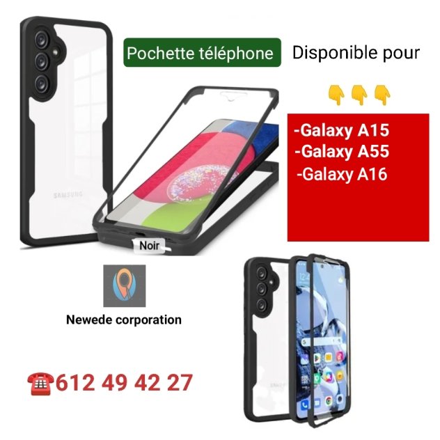 Pochette fermable Galaxy A