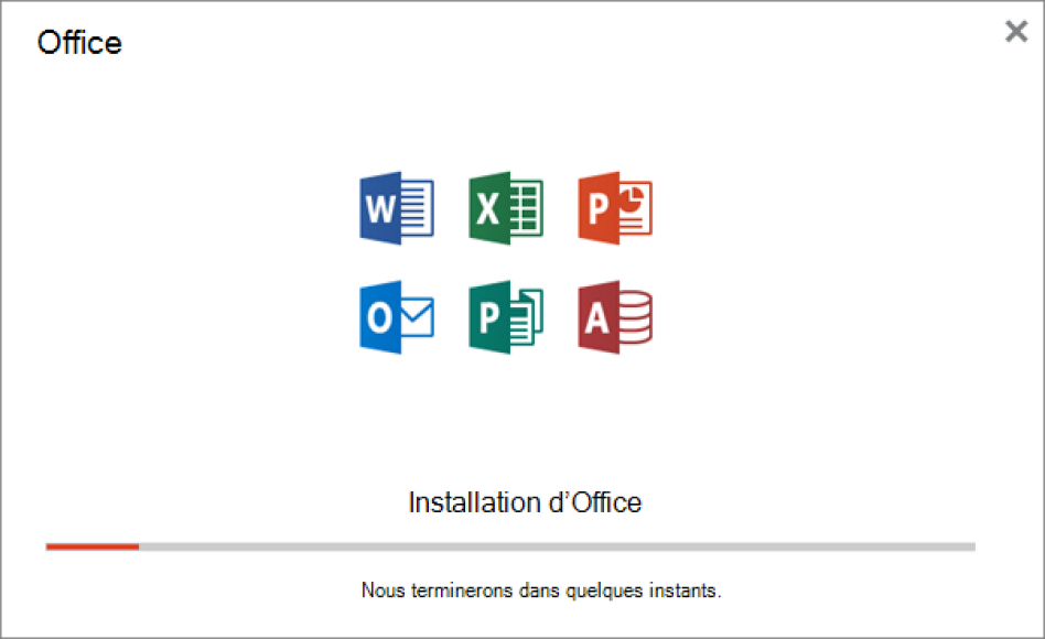 Installation Microsoft Office