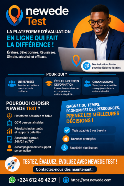 Plateforme d'évaluation en ligne
