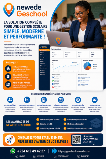 Plateforme Gestion scolaire