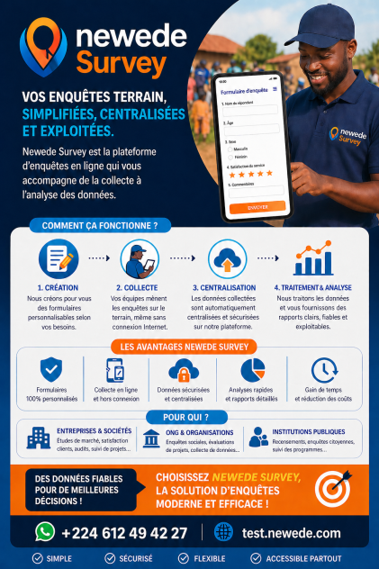 Plateforme Gestion Enquêtes & Sondage