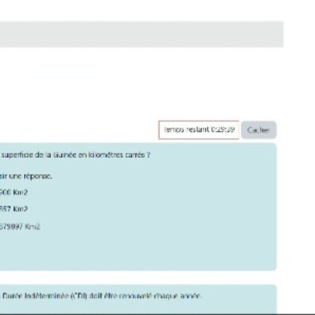 Plateforme d'évaluation en ligne